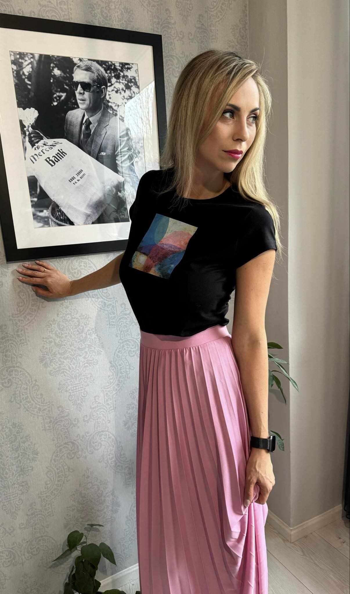 Tričko dámské černé - ,,Snění"