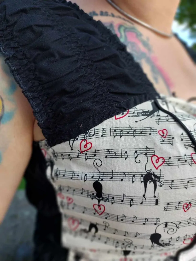 Živůtek černý notičky/kočičky