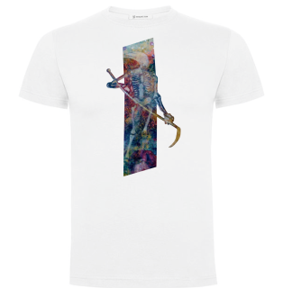 Tričko pánské bílé - ,,Smrťáček"