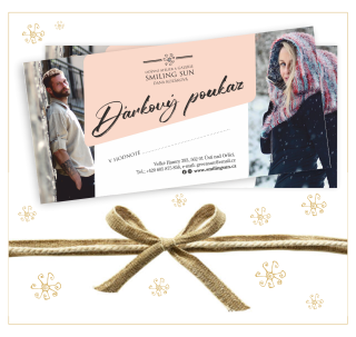 Dárkový poukaz v hodnotě 2000 Kč